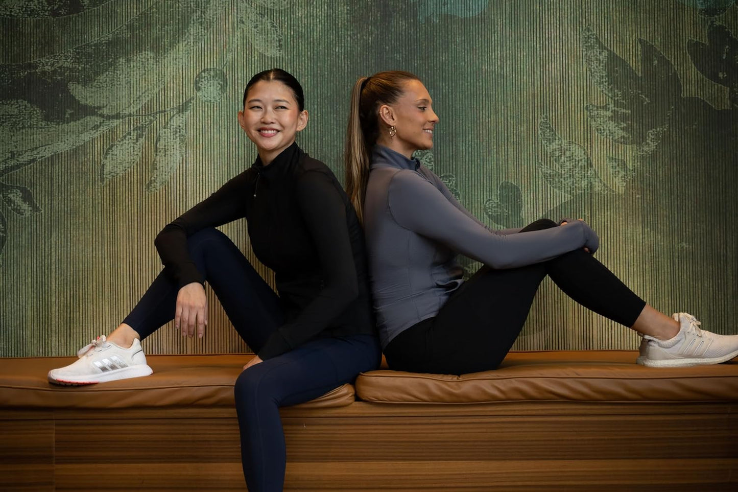 90 Degree by Reflex Super High-Waisted Tummy Control Ankle Leggings with Pockets - Squat-Proof and Elastic-Free Design